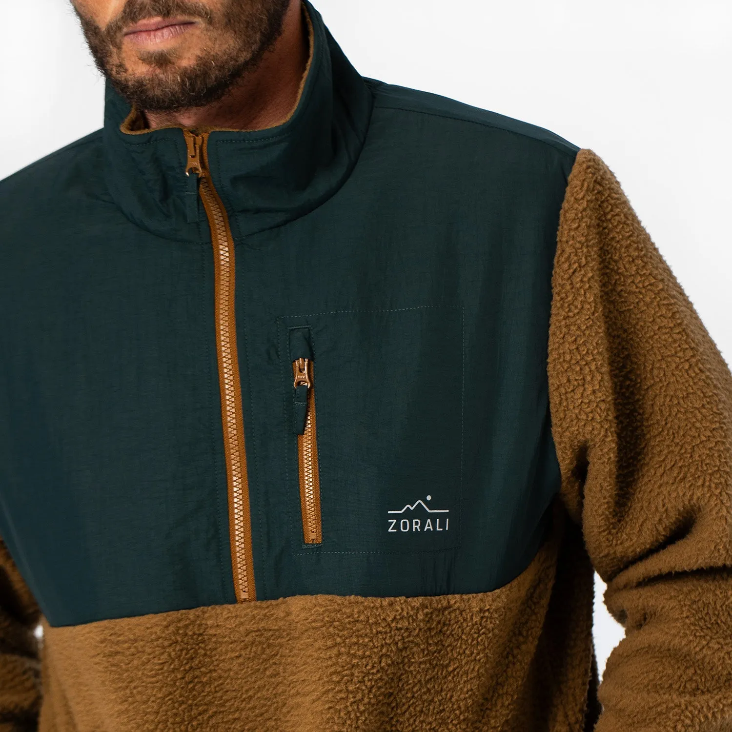 1/4 Zip Fleece Sassafras