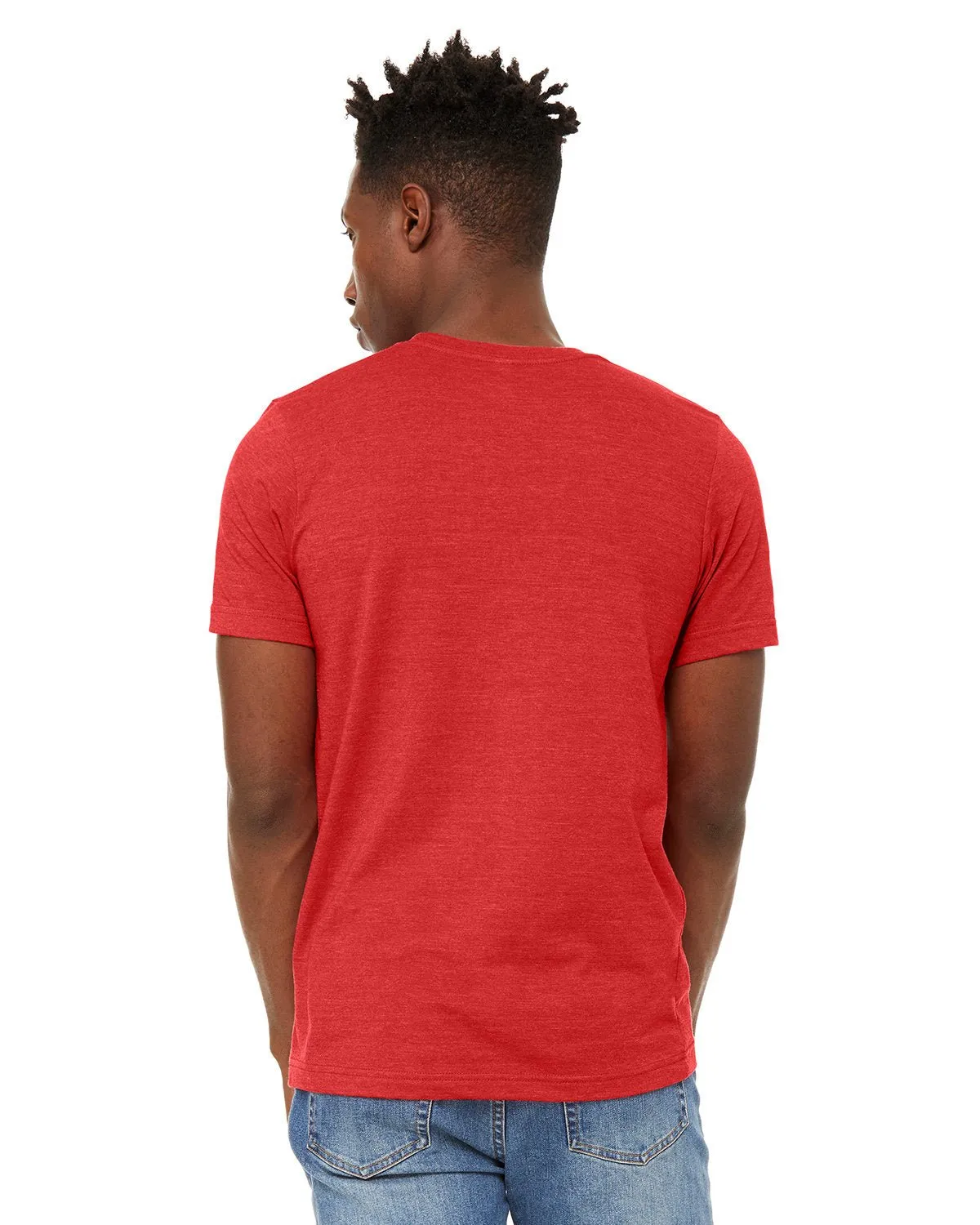 3301C-Bella   Canvas-HEATHER RED