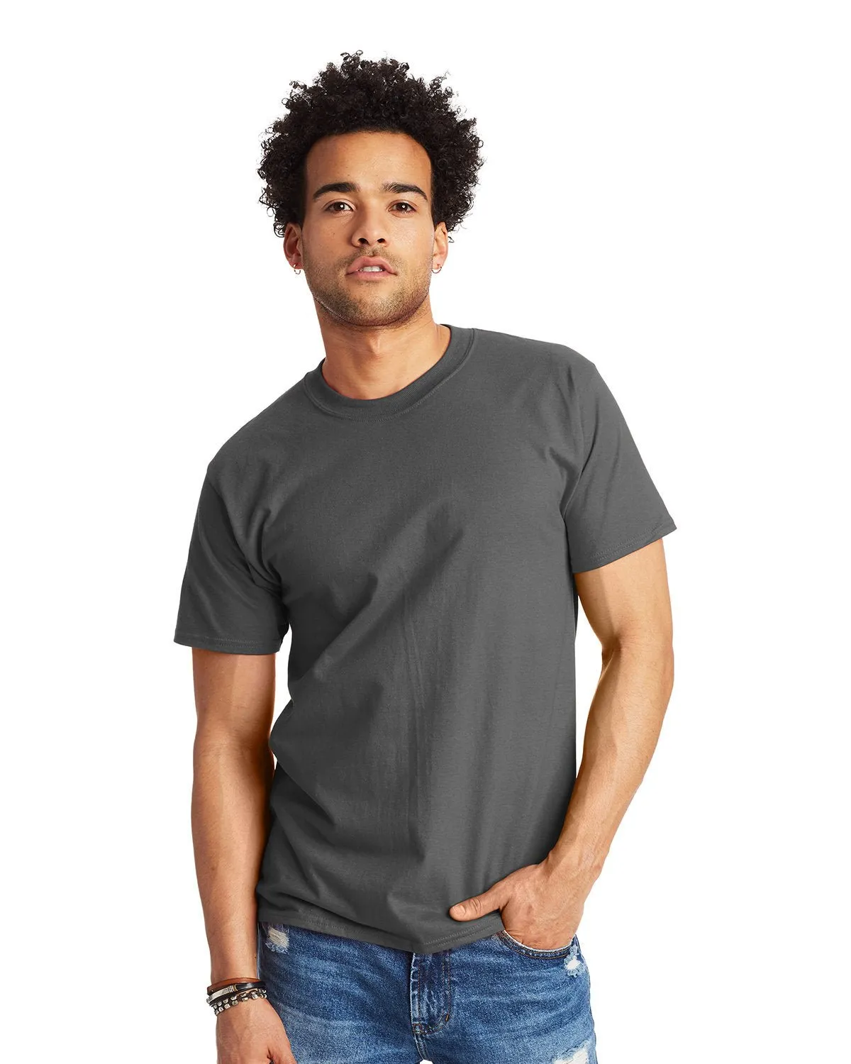 5180-Hanes-SMOKE GRAY