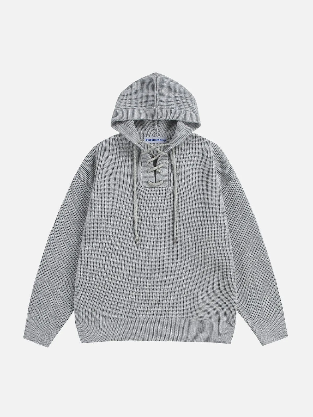 Aelfric Eden Basic Solid Waffle Hoodie