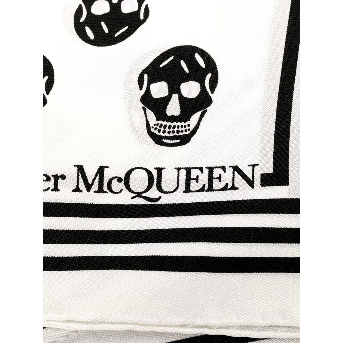 Alexander McQueen Scarfs White