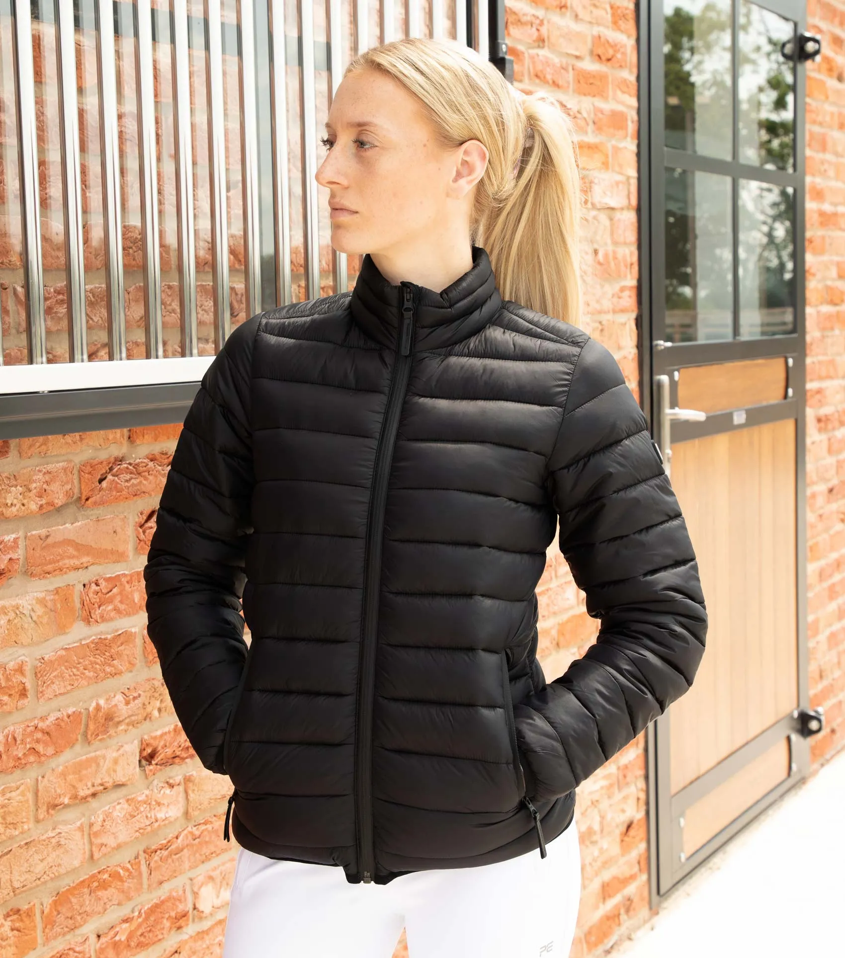 Alsace Ladies Puffer Jacket Black