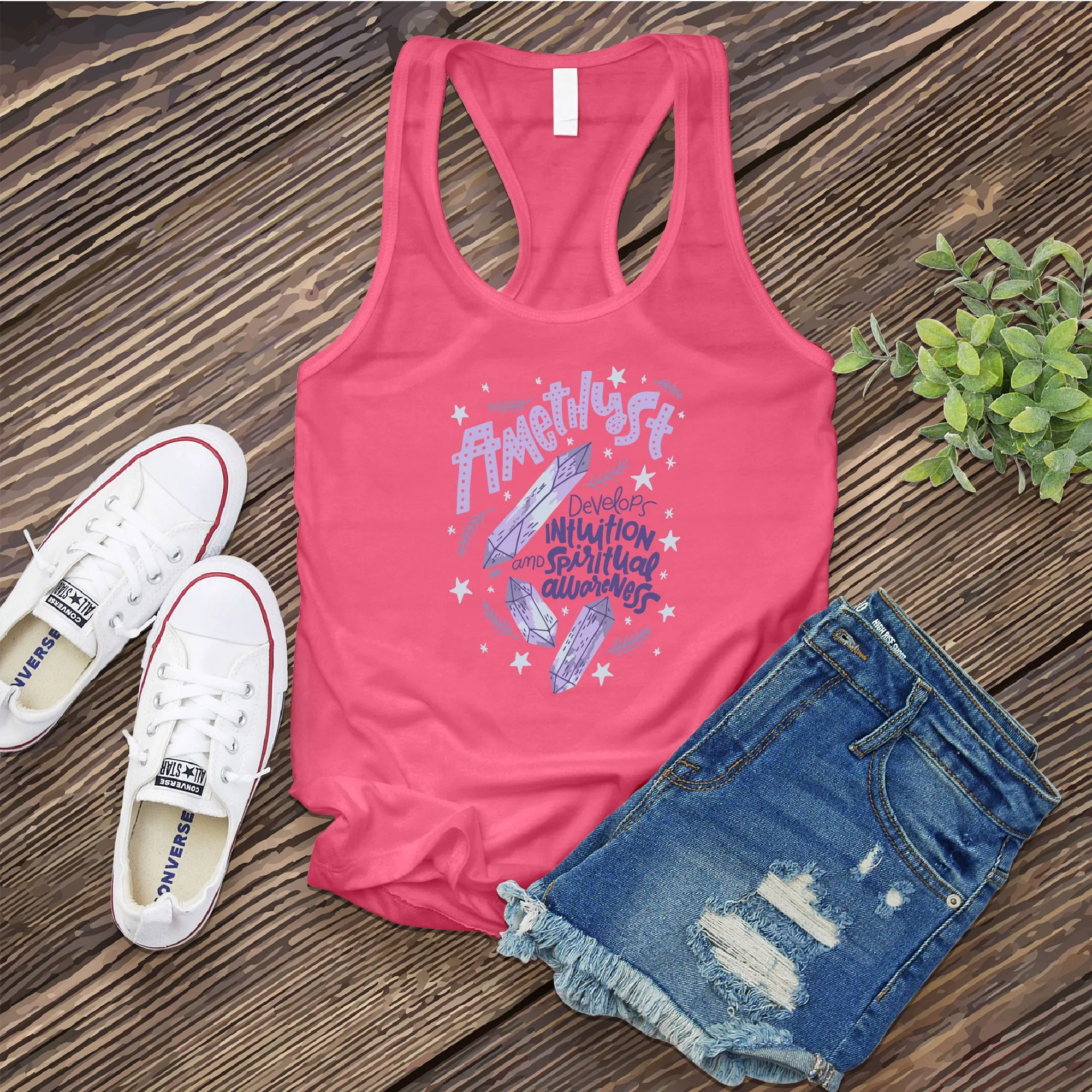 Amethyst Spiritual Awareness Women's Tank Top