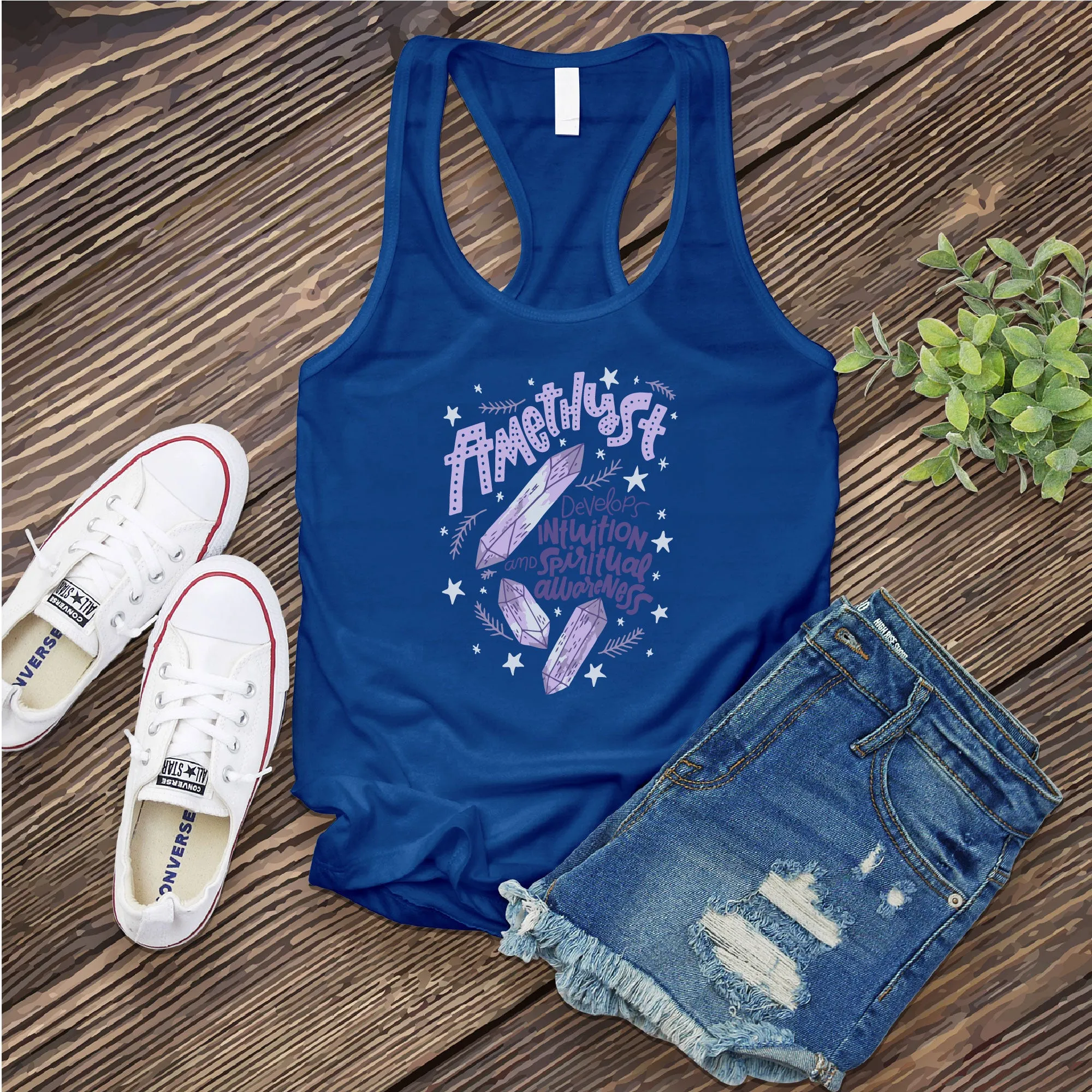 Amethyst Spiritual Awareness Women's Tank Top