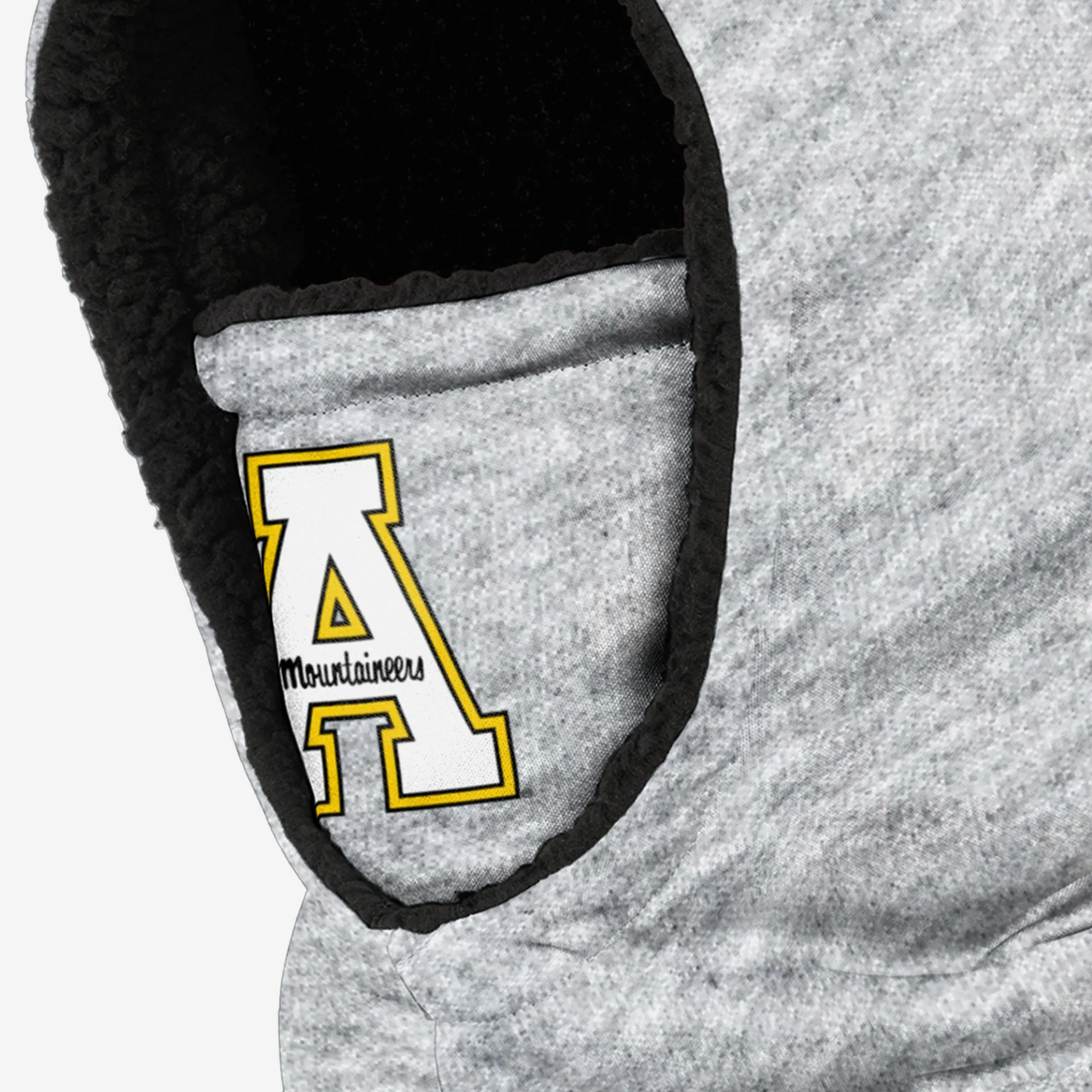 Appalachian State Mountaineers Heather Grey Big Logo Hooded Gaiter