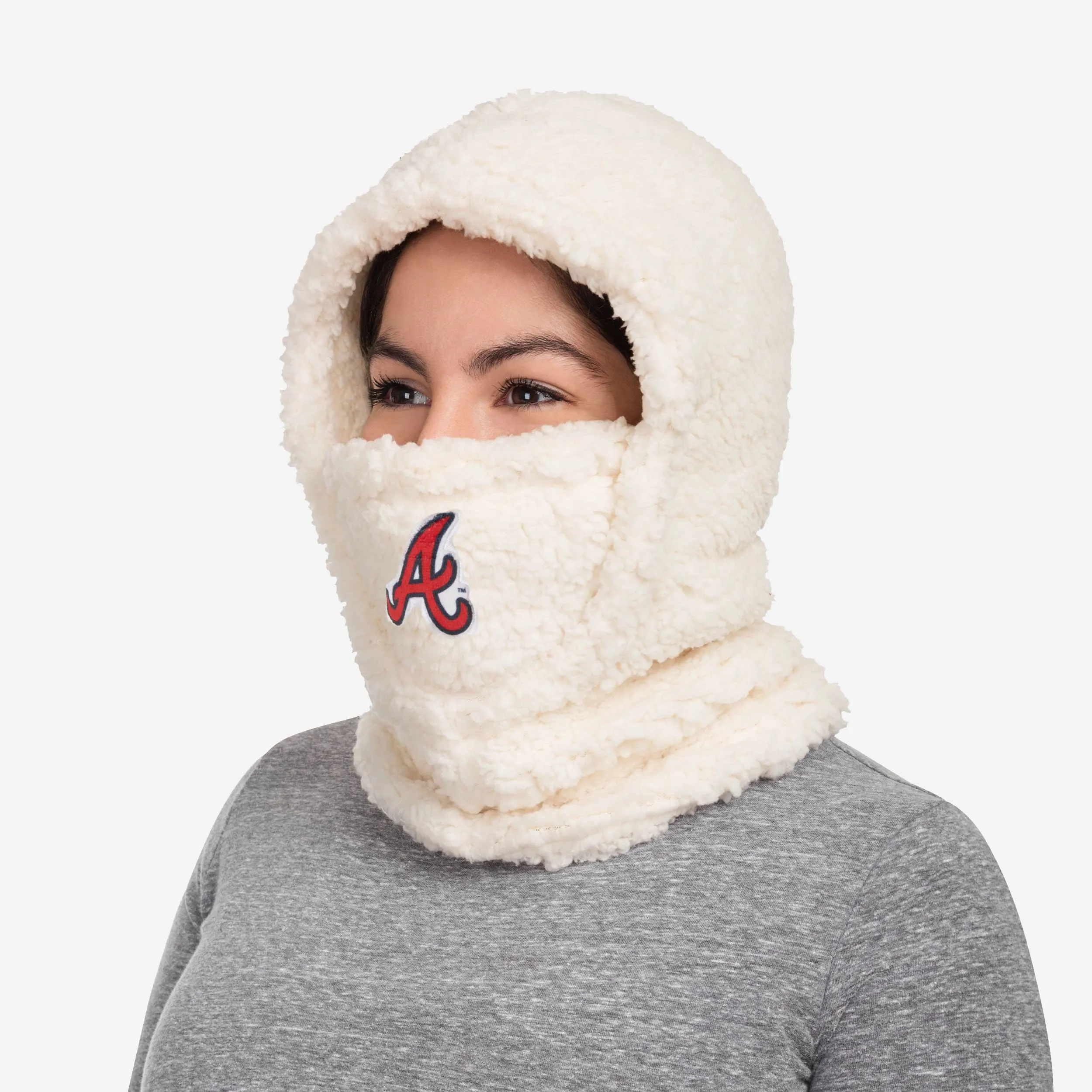 Atlanta Braves Sherpa Hooded Gaiter