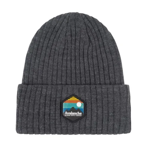 Avalanche Sunset Cuff Rib Beanie