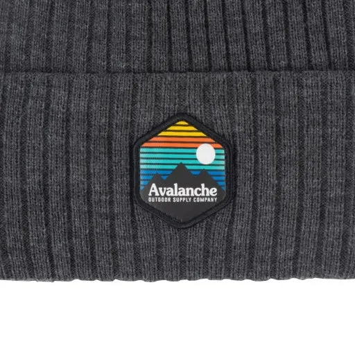 Avalanche Sunset Cuff Rib Beanie