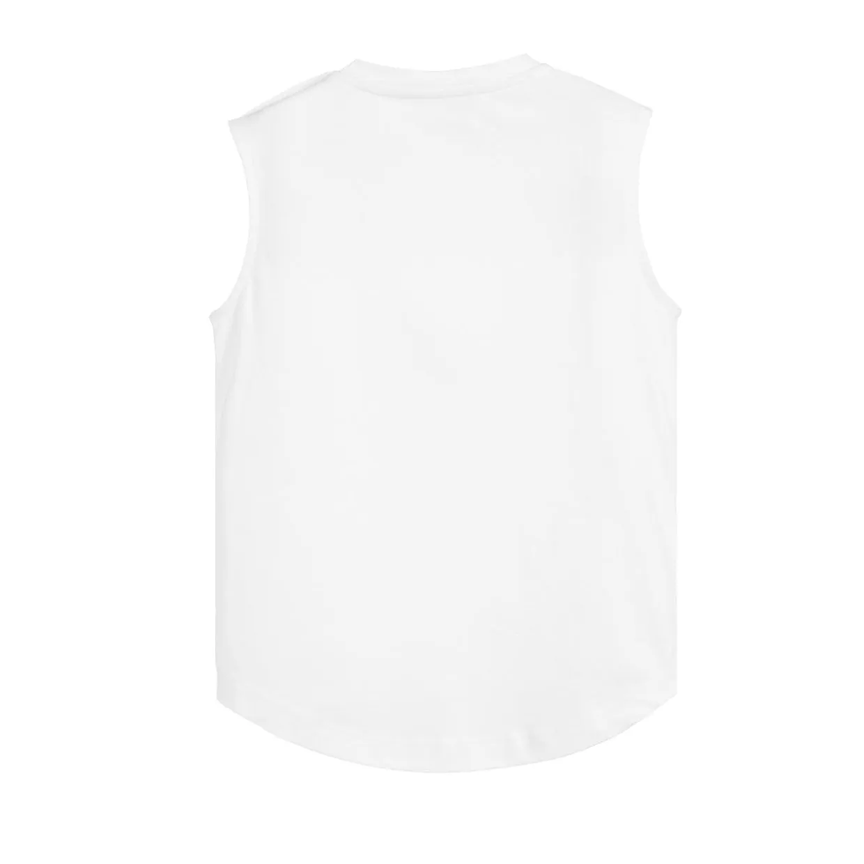 Balmain Kids Logo Print Tank Top