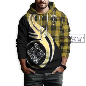 Barclay Dress Tartan Hoodie with Family Crest and Celtic Symbol Style