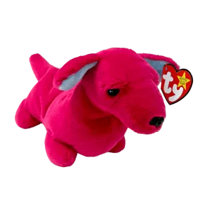 Beanie Babies: Stretch Pink Dachshund Regular