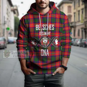 Belsches Tartan Hoodie with Family Crest DNA In Me Style