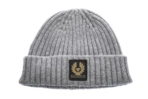 Belstaff Watch Beanie in Grey Melange