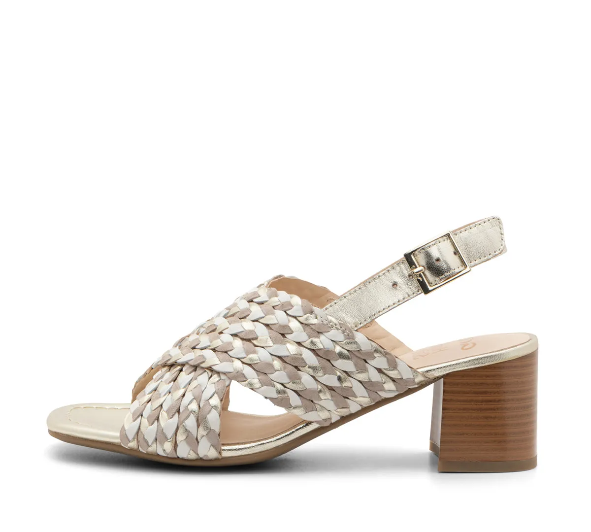 Benson Women's Woven Dress Sandal 50mm