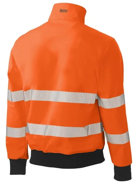 Bisley Hi Vis 2 Taped Soft Shell Bomber Jacket BJ6979T