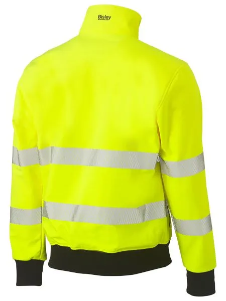 Bisley Hi Vis 2 Taped Soft Shell Bomber Jacket BJ6979T