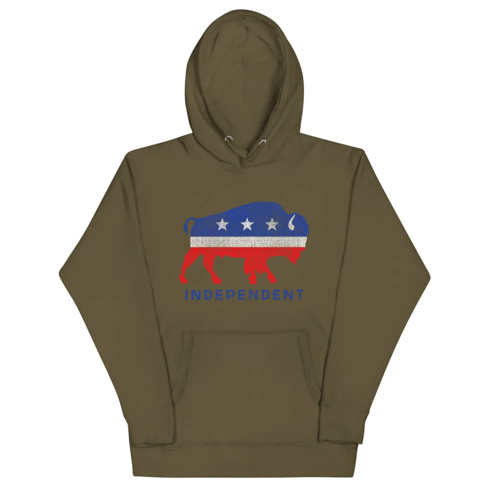 Bison Independent Unisex Hoodie