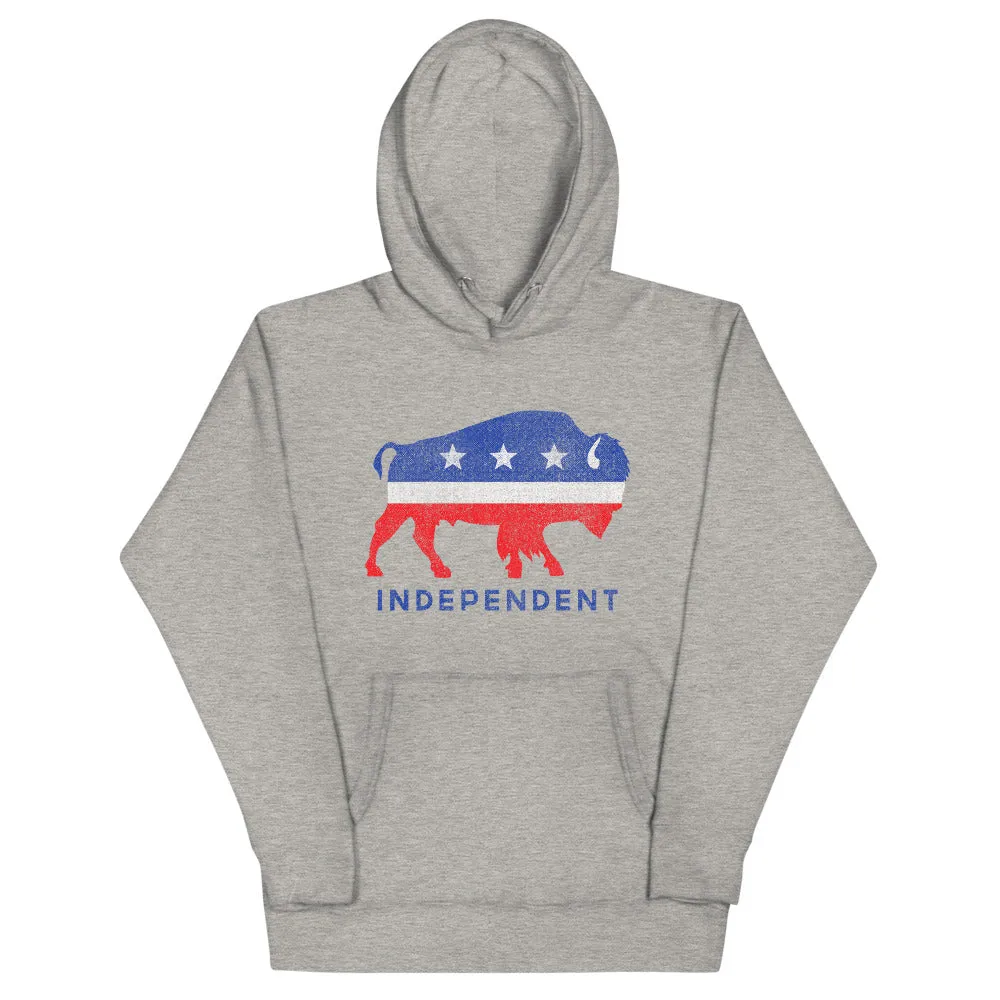 Bison Independent Unisex Hoodie