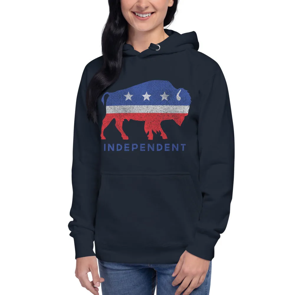 Bison Independent Unisex Hoodie