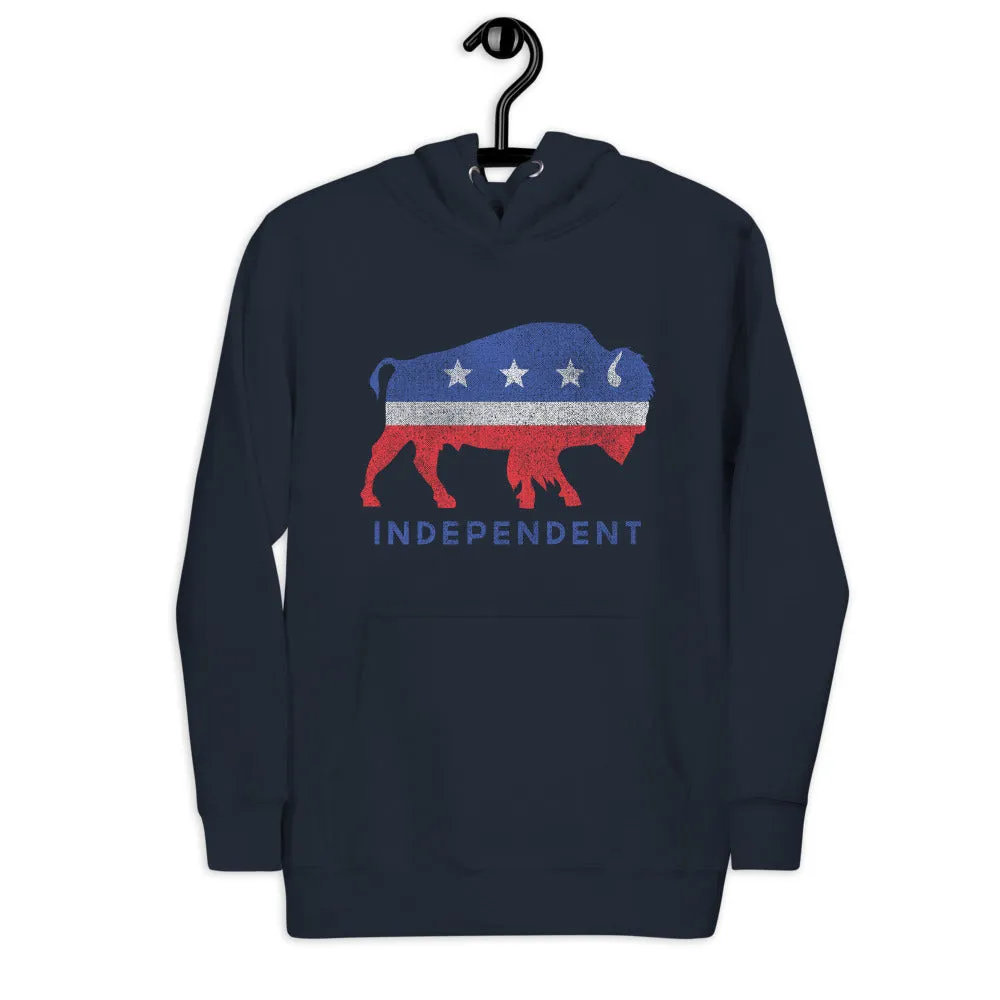 Bison Independent Unisex Hoodie