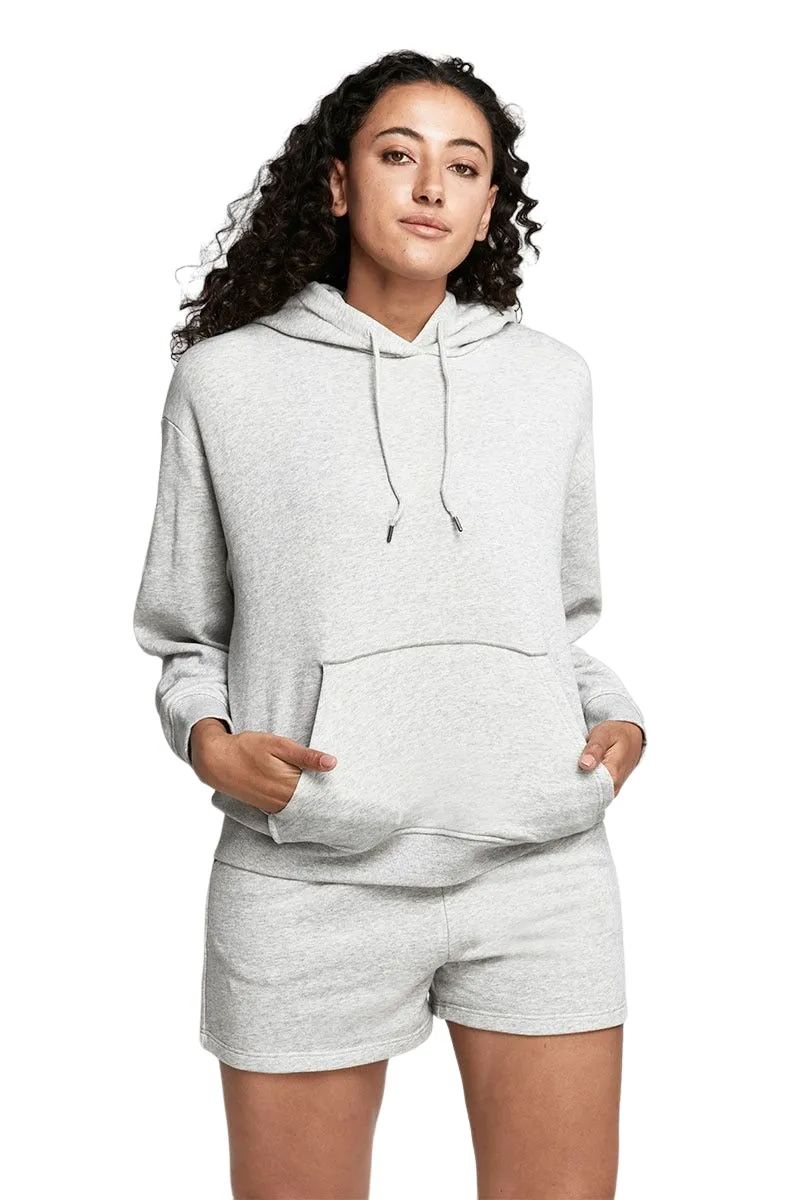 Bonds Womens Originals Pullover Hoodie Jacket Cotton Grey Marle