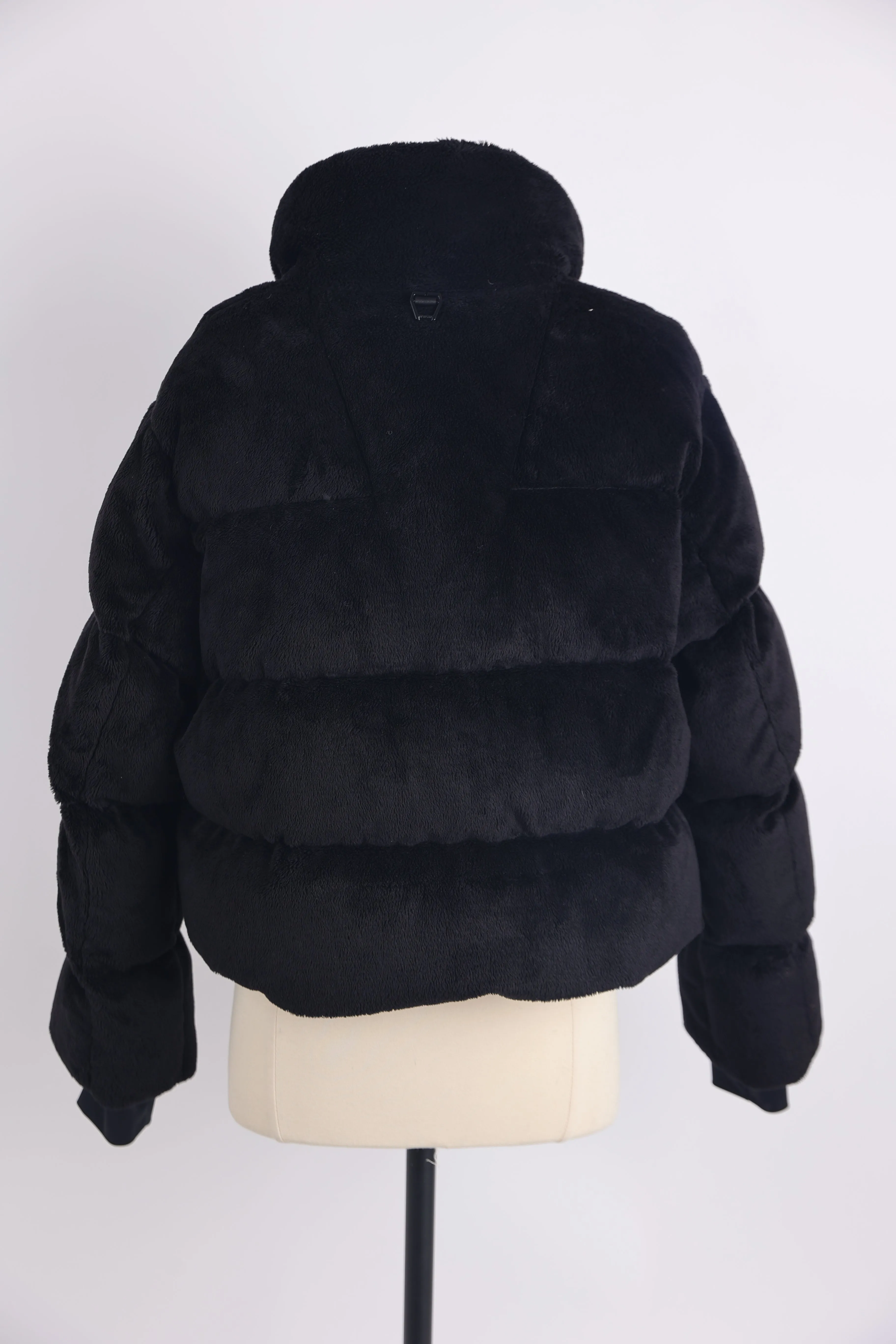 Bourdon Faux Fur Down Puffer Jacket