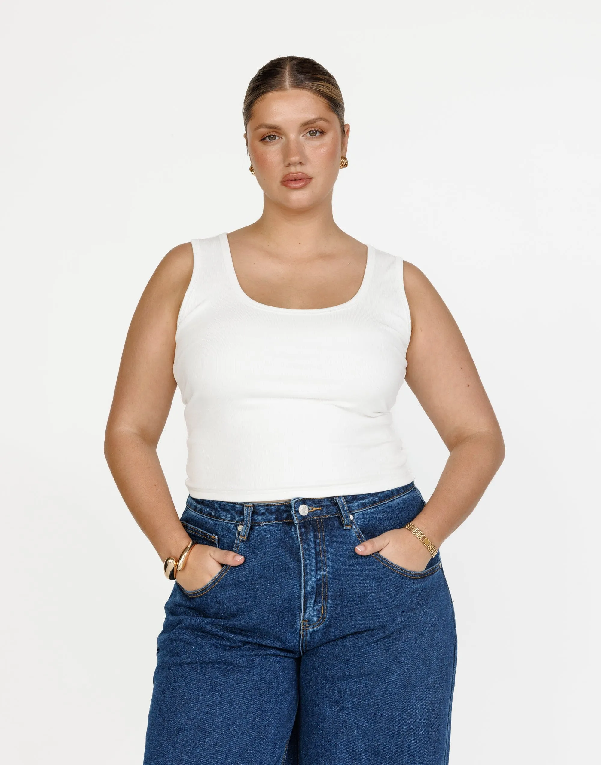 Briley Top (White)