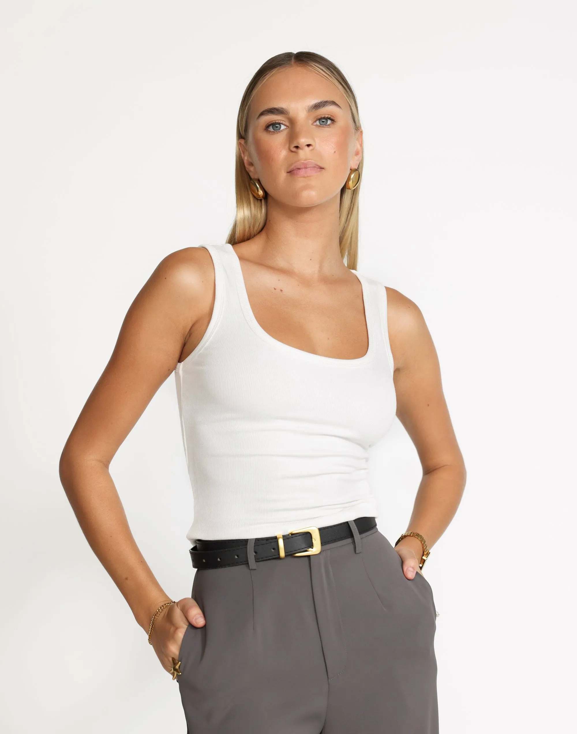 Briley Top (White)