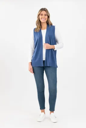 Bromley Soft Knit Vest (Cerise or Black)