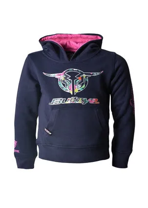 Bullzye Girls Wildflower Pullover Hoodie - On Sale