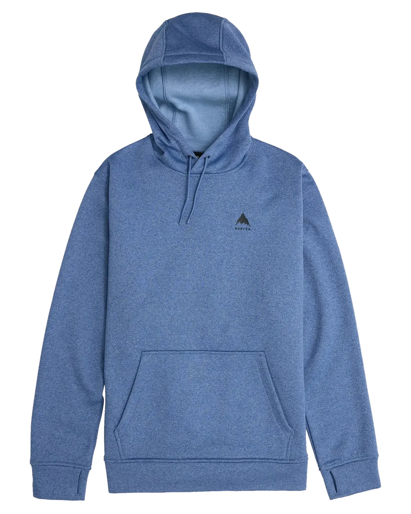 Burton Men's Oak Pullover Hoodie - Slate Blue Heather