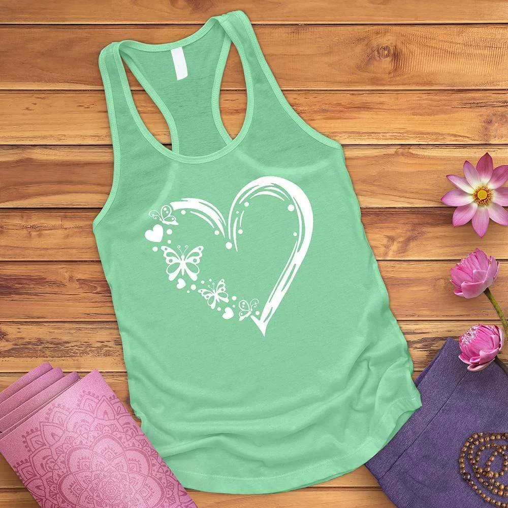 Butterfly Heart Tank Top