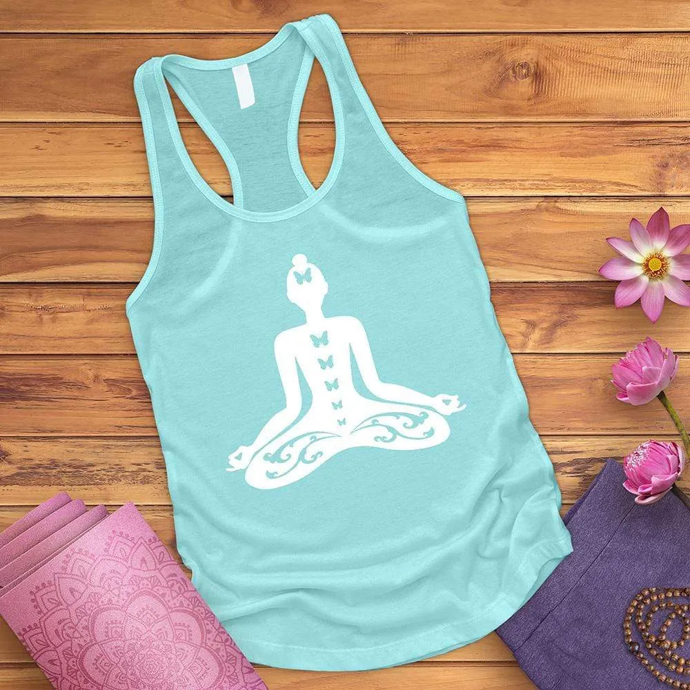 Butterfly Meditation Tank Top