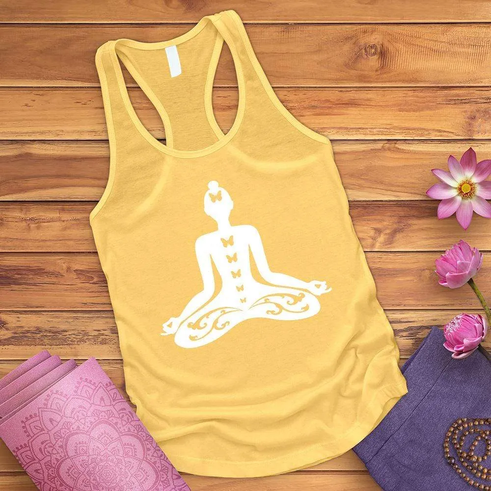 Butterfly Meditation Tank Top