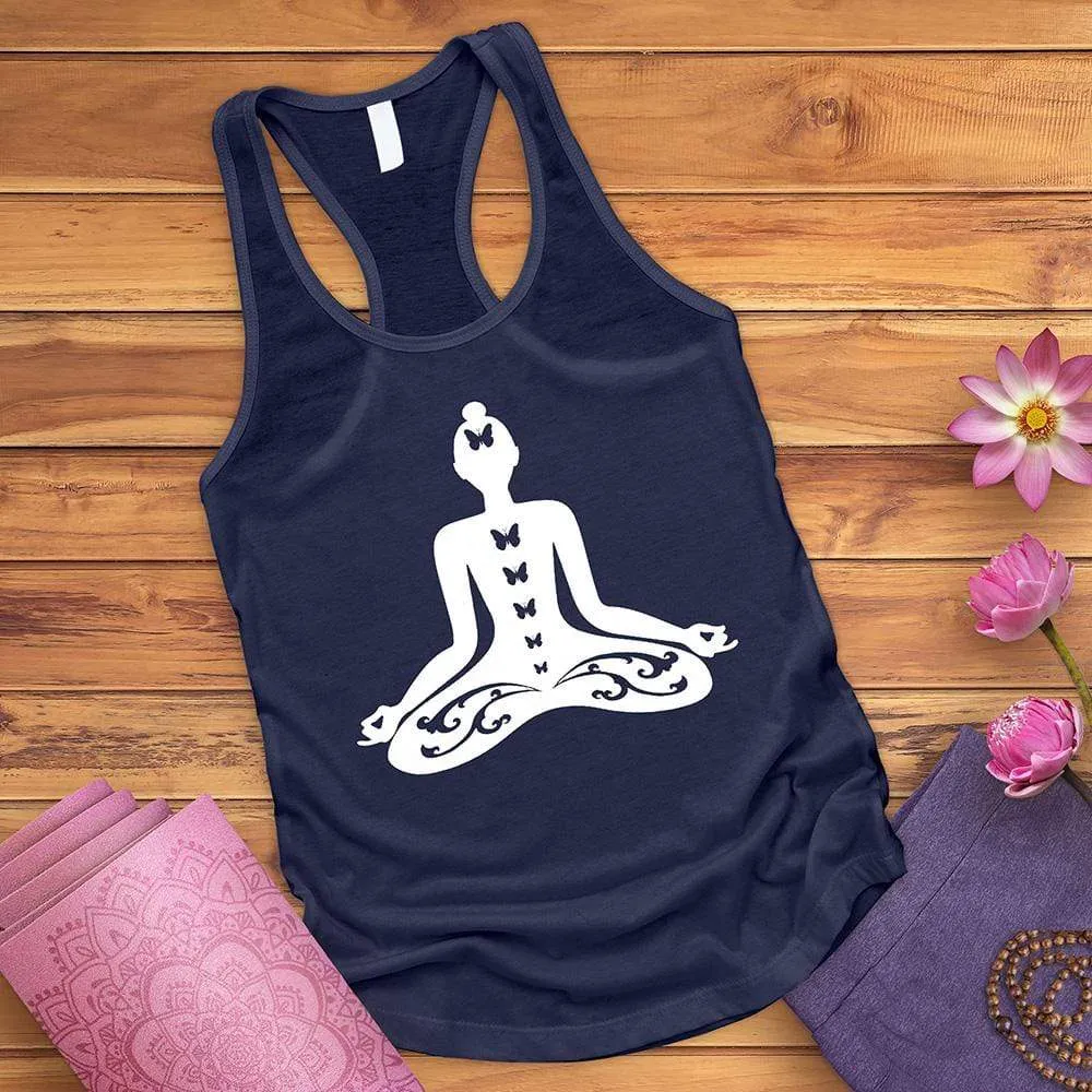 Butterfly Meditation Tank Top