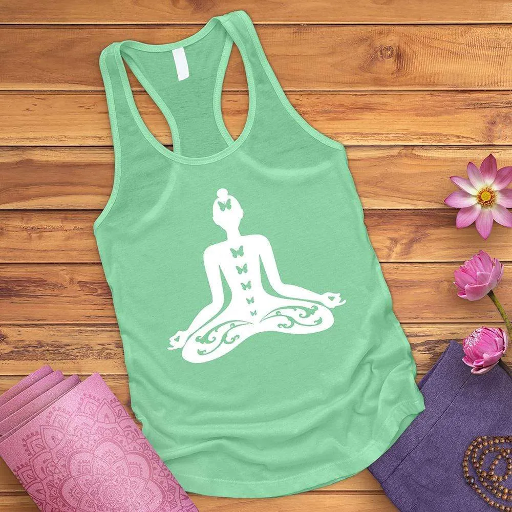 Butterfly Meditation Tank Top