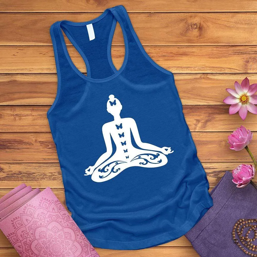 Butterfly Meditation Tank Top