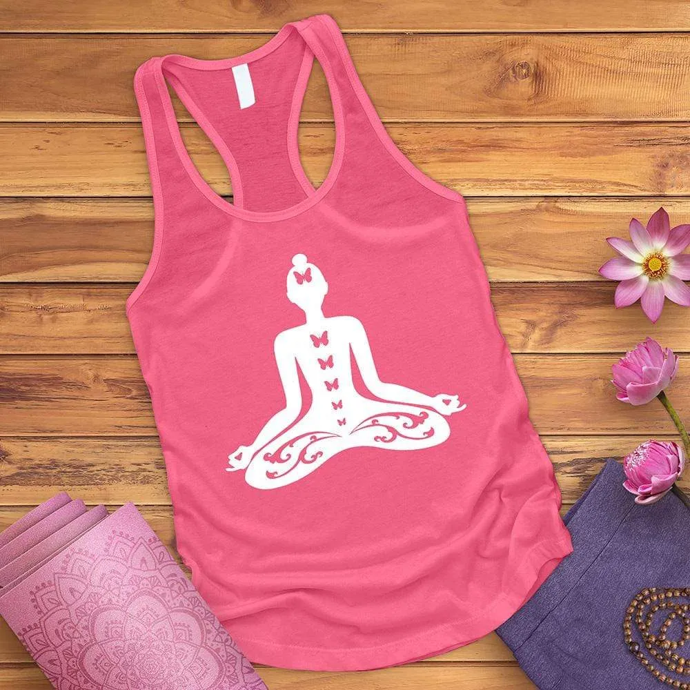 Butterfly Meditation Tank Top