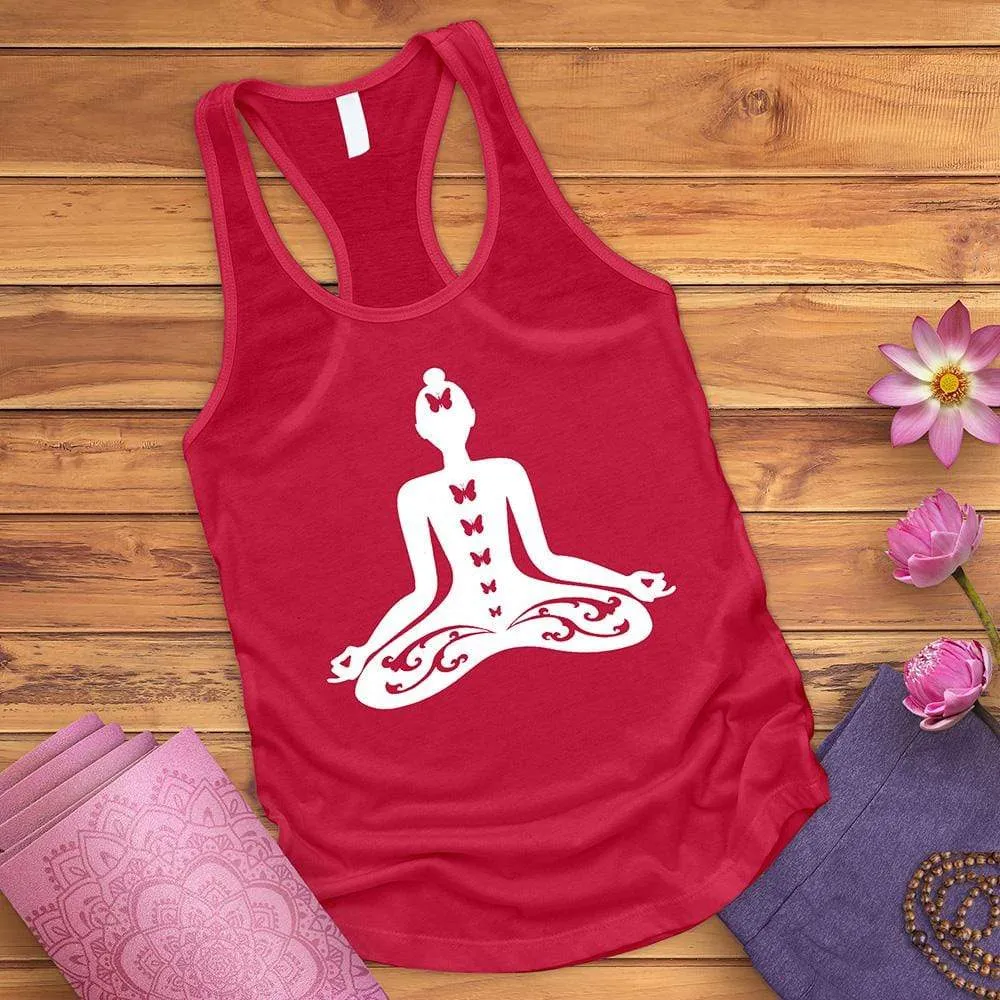 Butterfly Meditation Tank Top