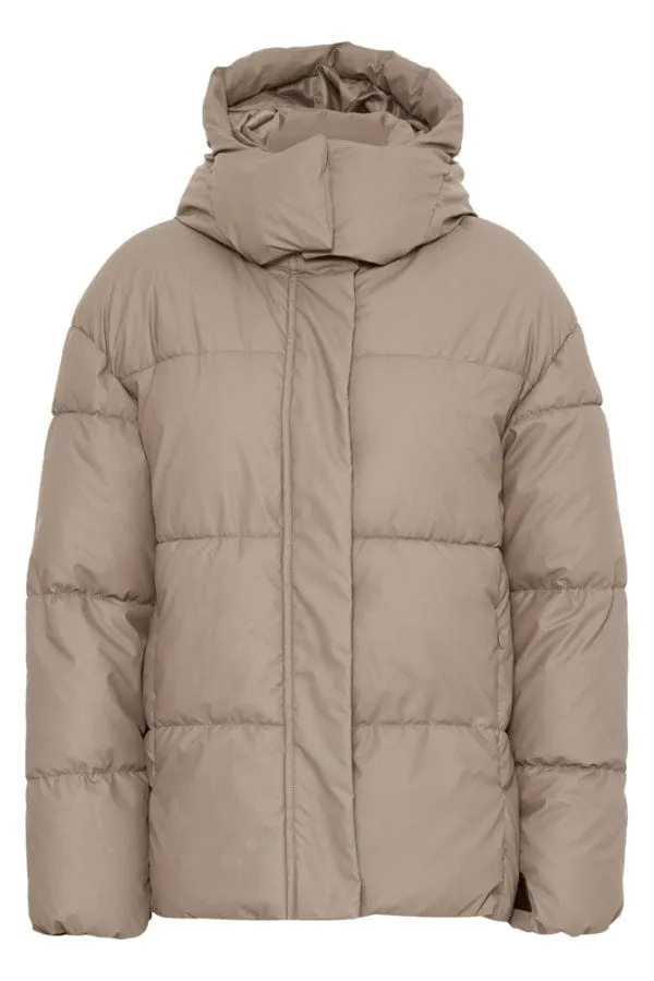 b.young Byazua Puffer Jacket Walnut