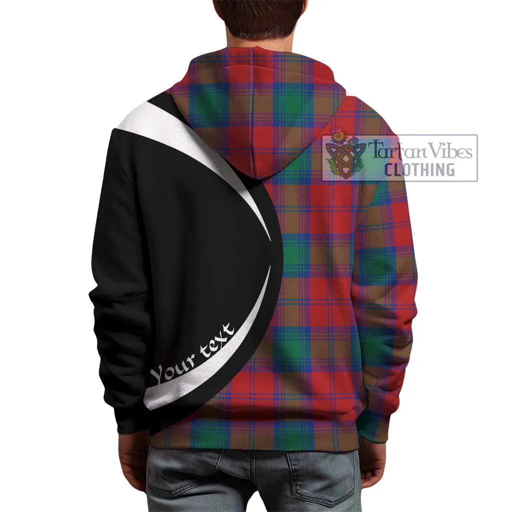 Byres (Byses) Tartan Hoodie with Family Crest Circle Style