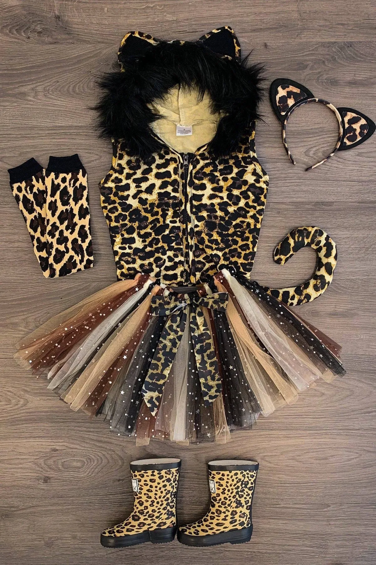 Cheetah Costume Set