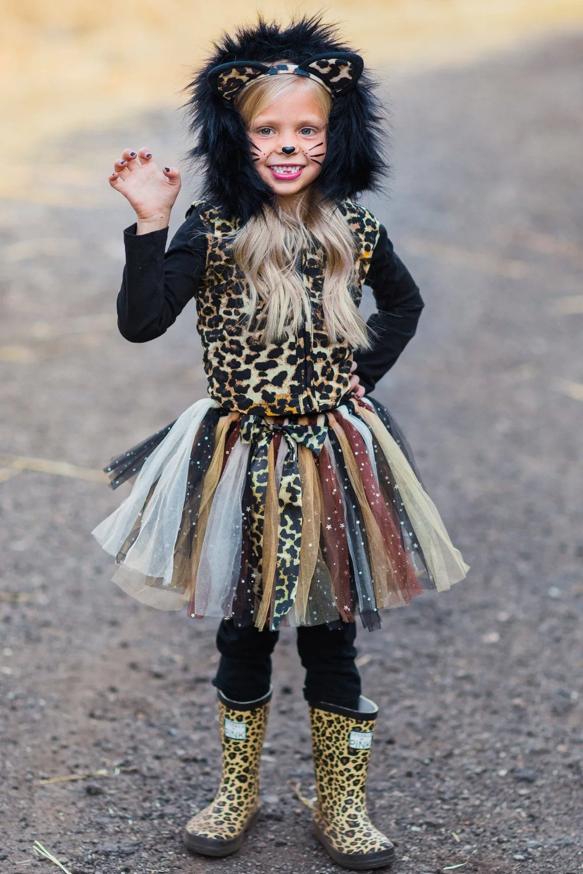 Cheetah Costume Set