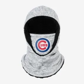 Chicago Cubs Heather Grey Big Logo Hooded Gaiter