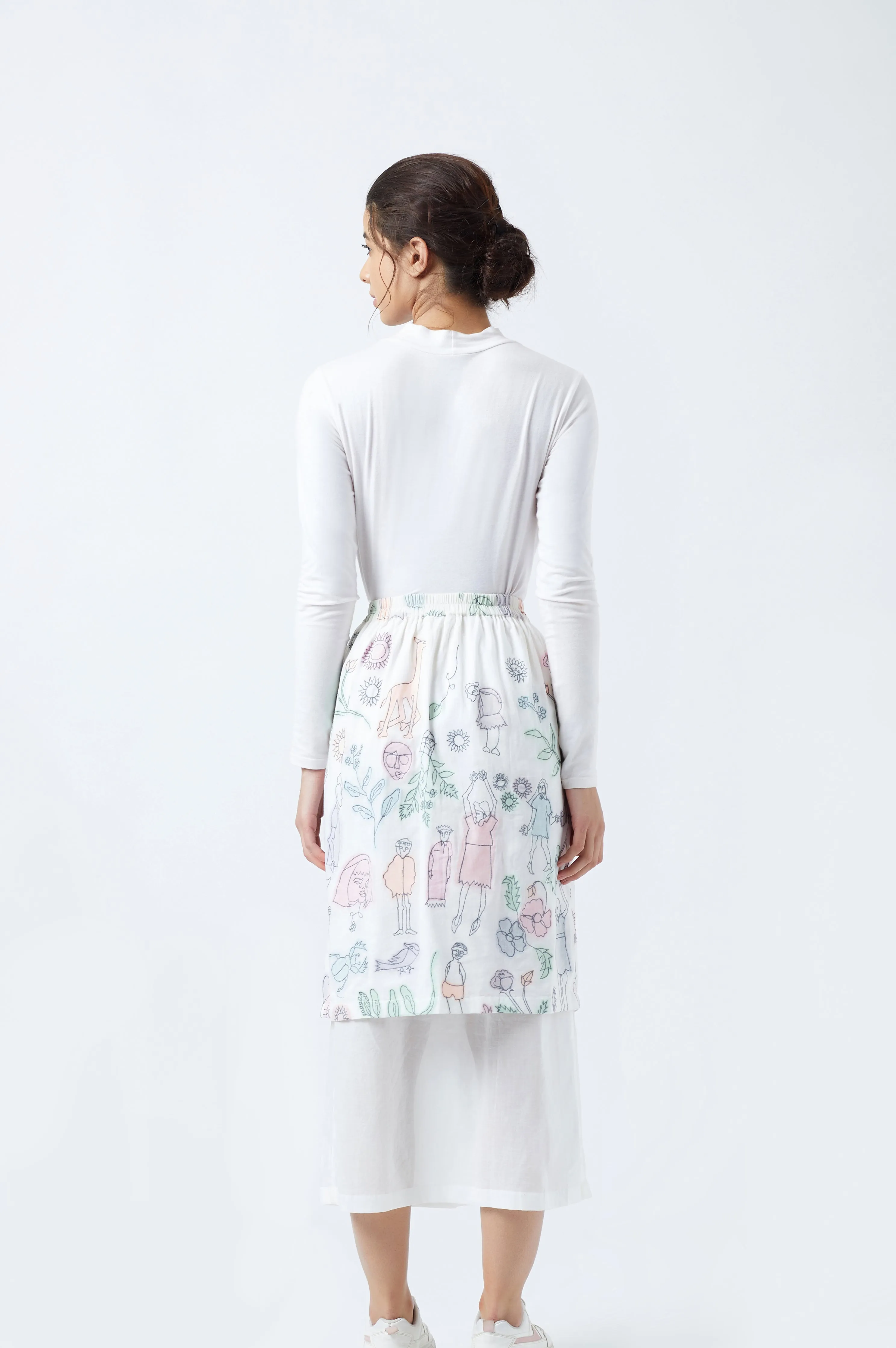 Cloudwalker Applique Skirt