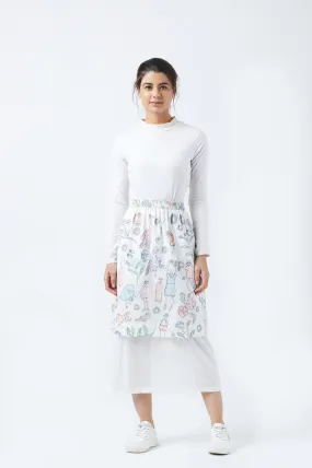 Cloudwalker Applique Skirt