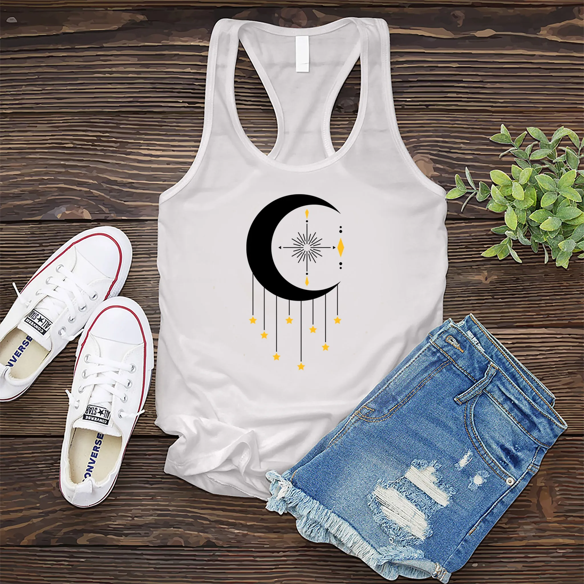 Compass Falling Stars Women's Tank Top