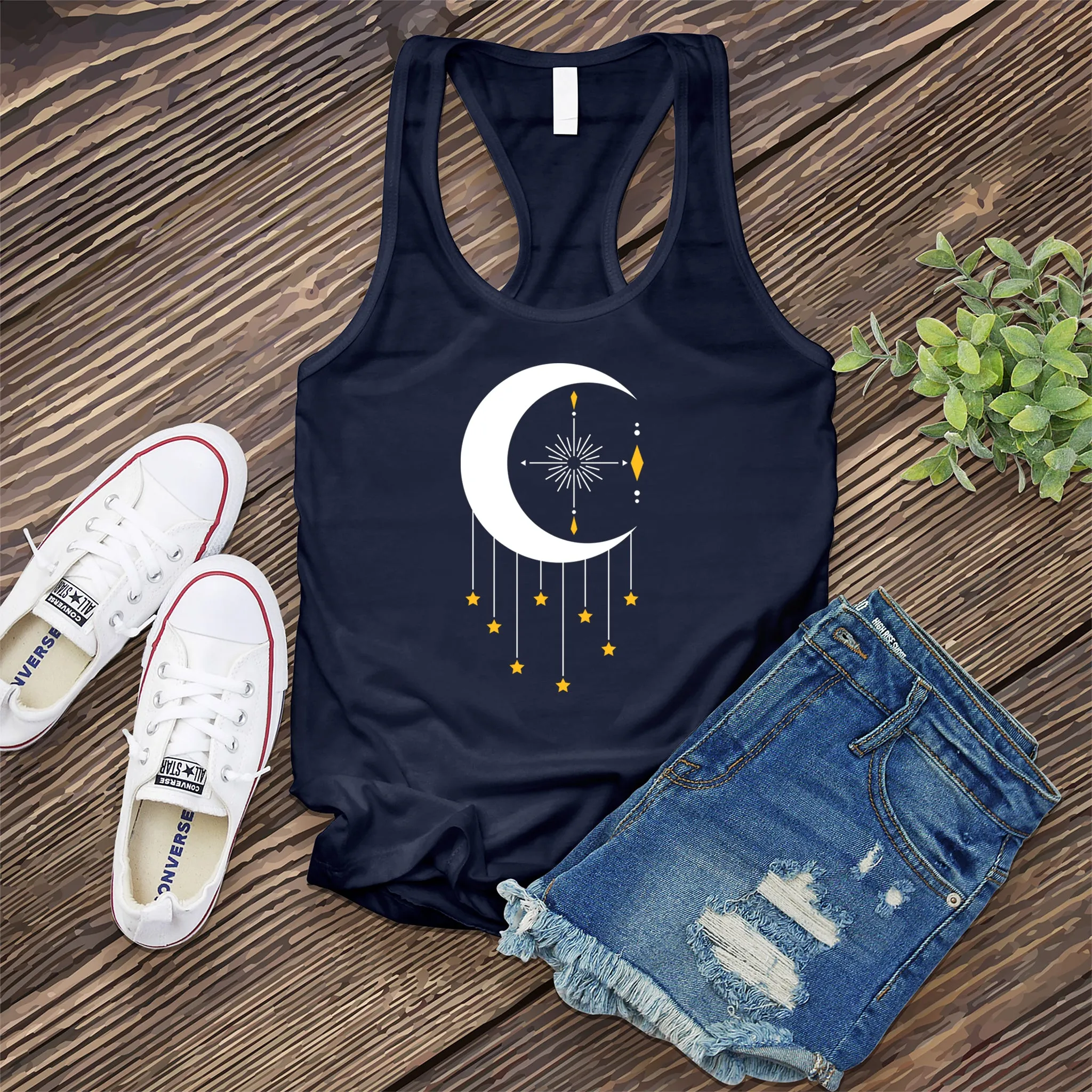 Compass Falling Stars Women's Tank Top