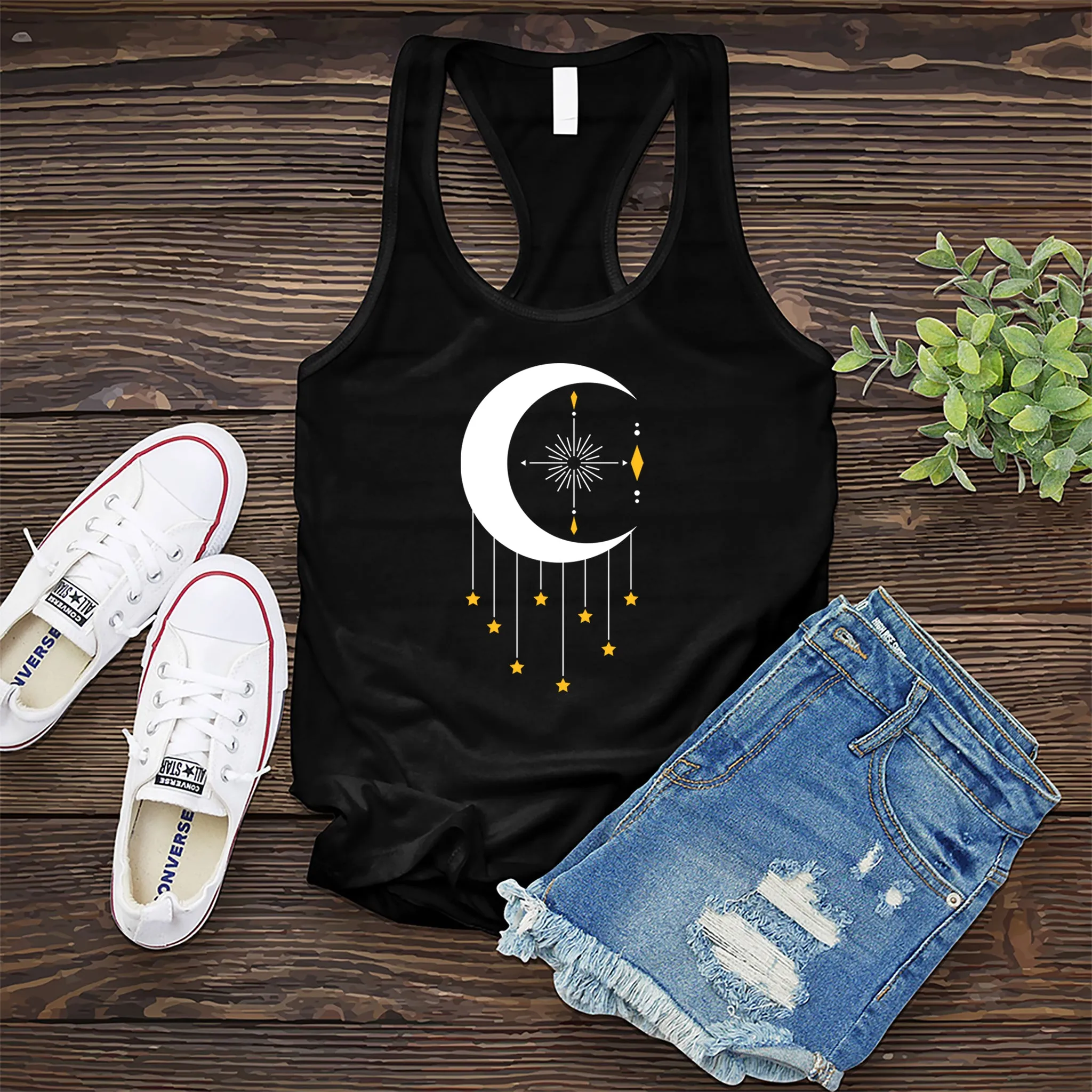 Compass Falling Stars Women's Tank Top