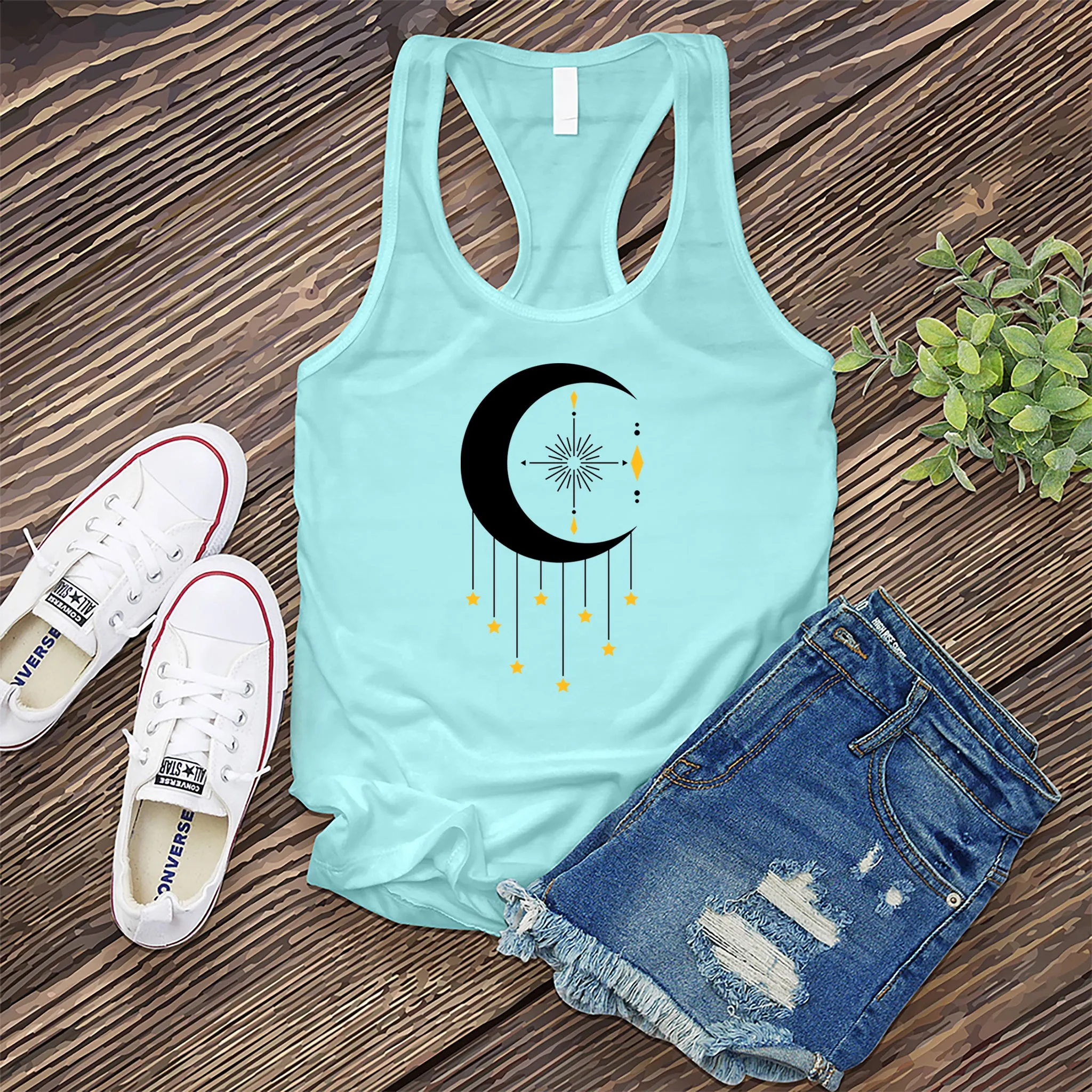 Compass Falling Stars Women's Tank Top